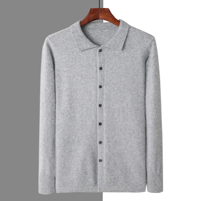Laurent™ | POLO 100% CACHEMIRE