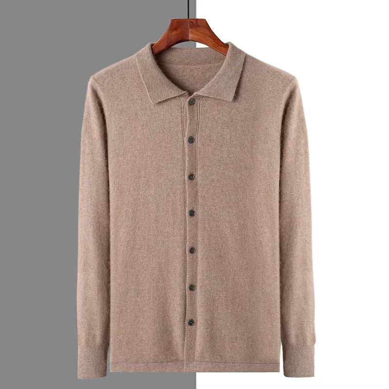 Laurent™ | POLO 100% CACHEMIRE