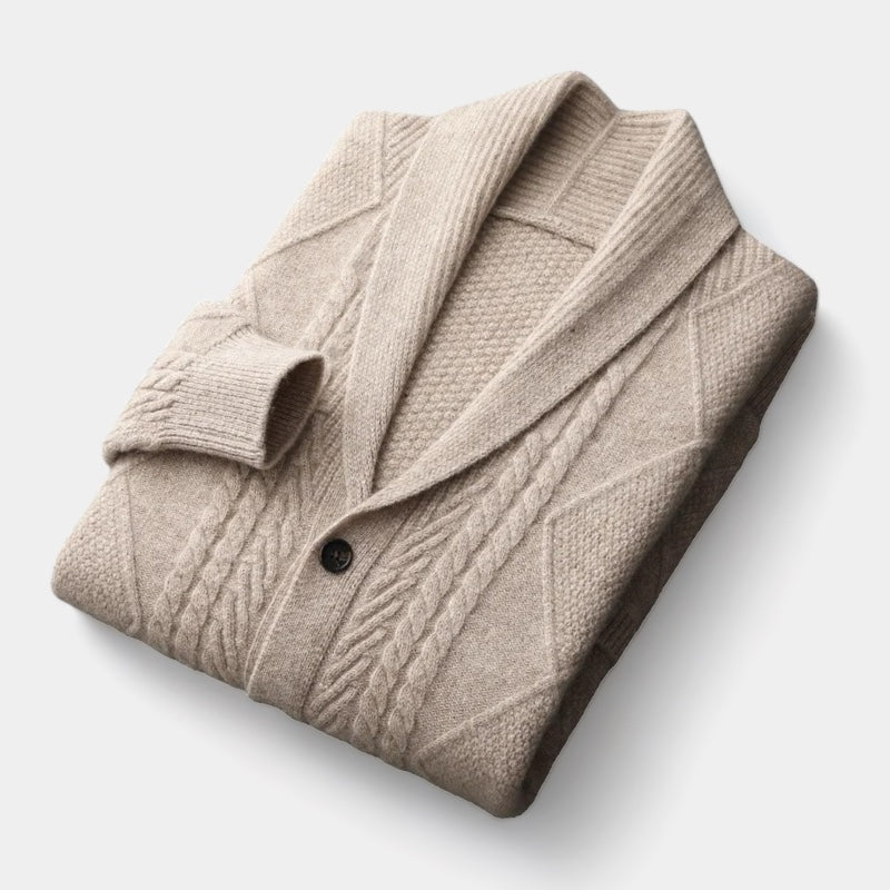 Laurent™ | Cardigan en laine mérinos