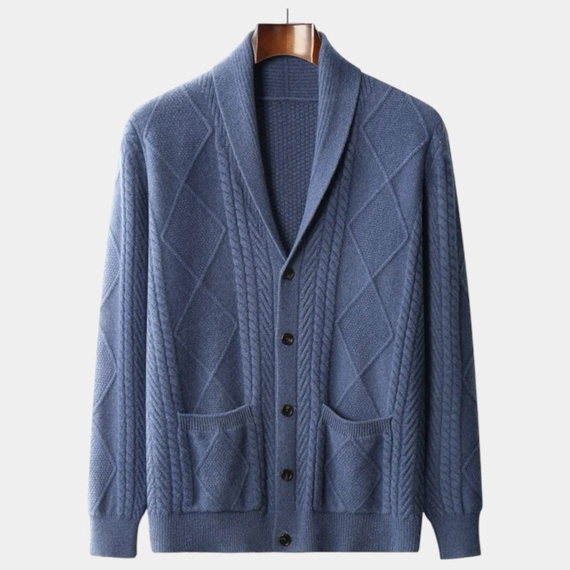 Laurent™ | Cardigan en laine mérinos