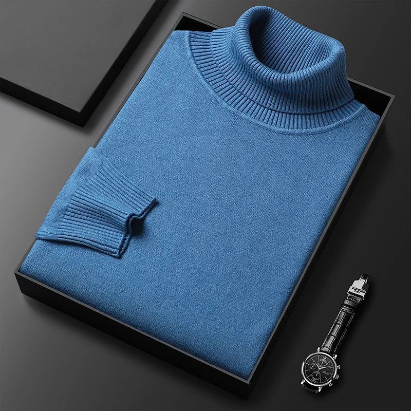 Henry - Premium Cashmere Turtleneck Sweater