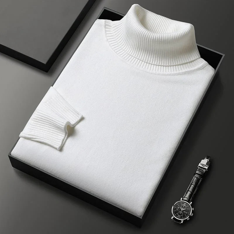 Henry - Premium Cashmere Turtleneck Sweater