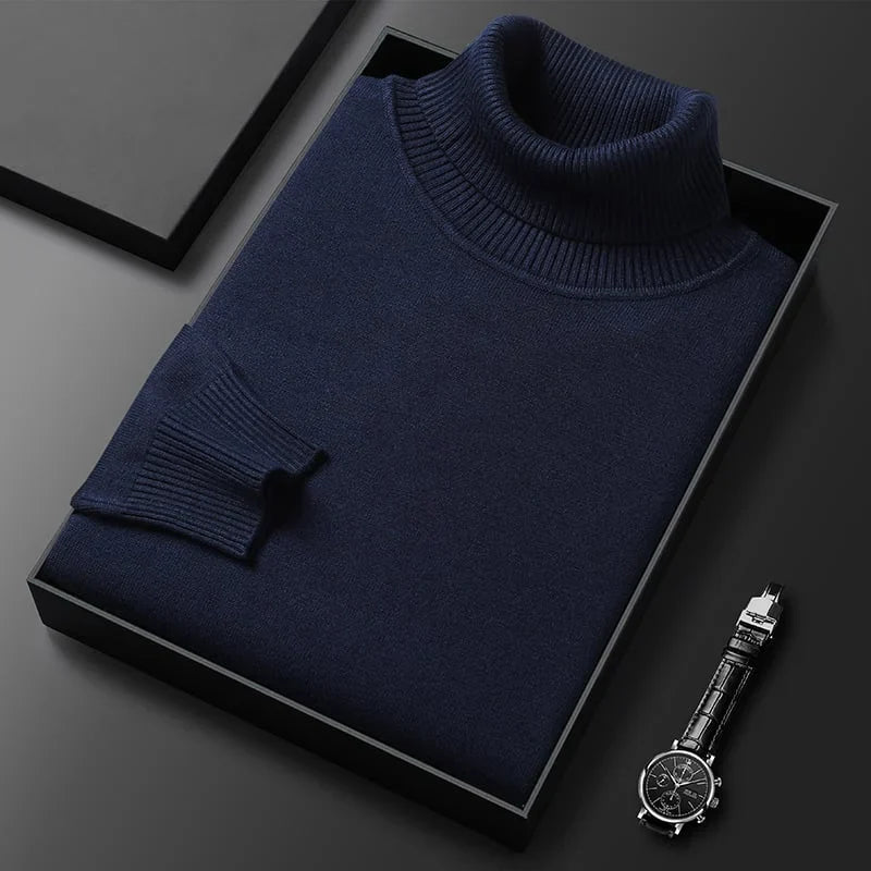 Henry - Premium Cashmere Turtleneck Sweater