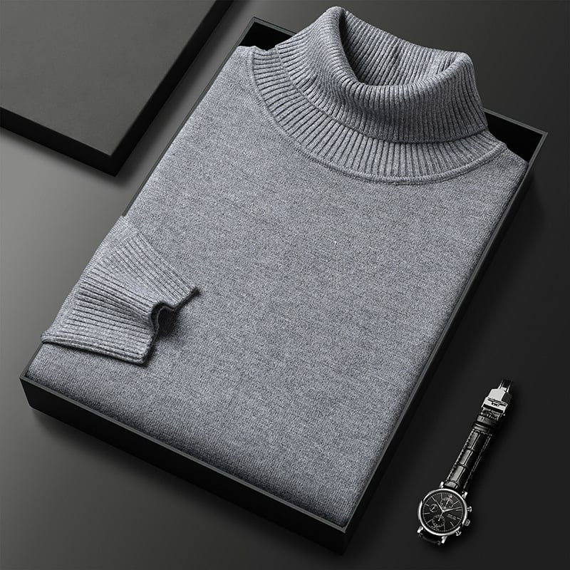 Henry - Premium Cashmere Turtleneck Sweater
