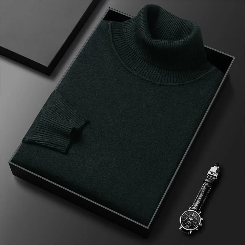 Henry - Premium Cashmere Turtleneck Sweater