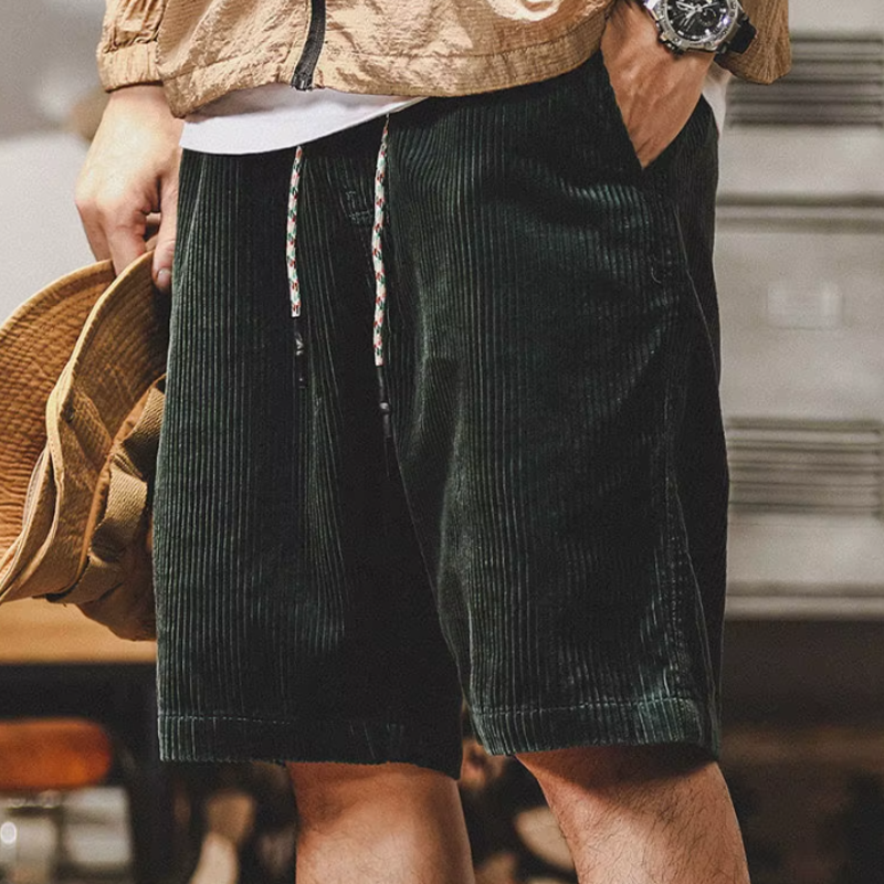 Léo | Short Estival en Velours Léger
