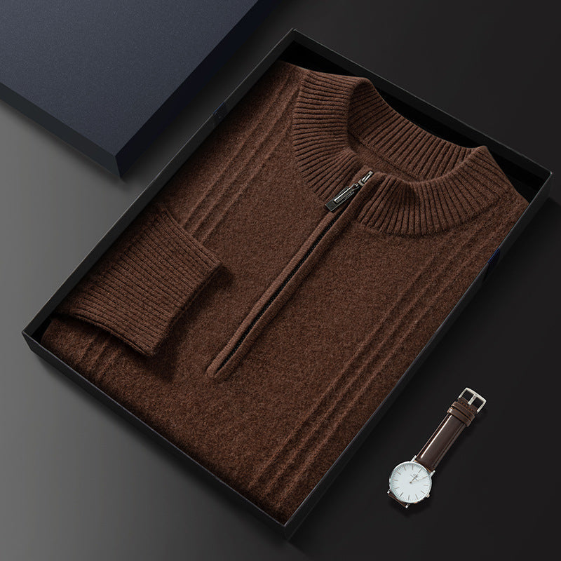 London Edit™ | Cashmere half zip