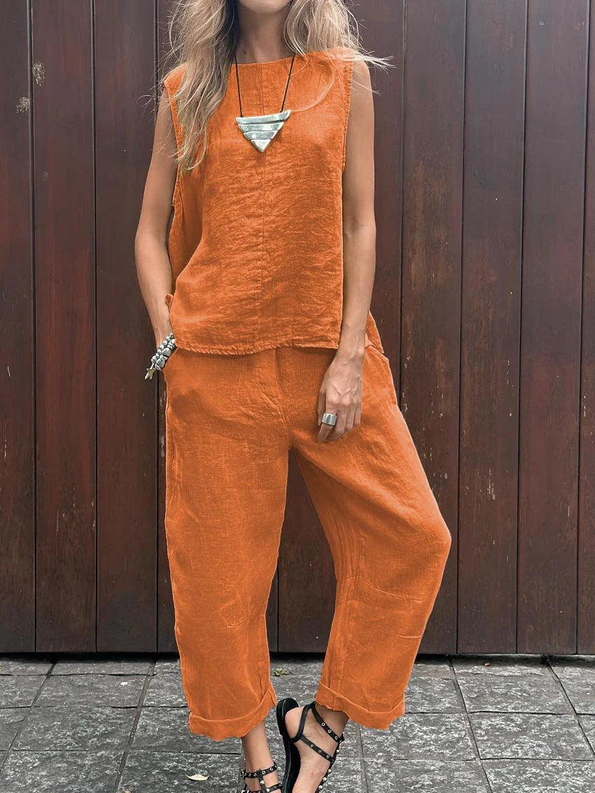 SABRINA | Ensemble d'Été Deux Pièces avec Confort Léger et Style Moderne pour Chaque Jour