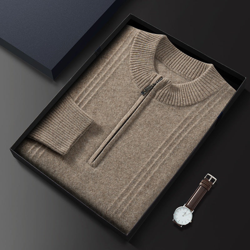 London Edit™ | Cashmere half zip