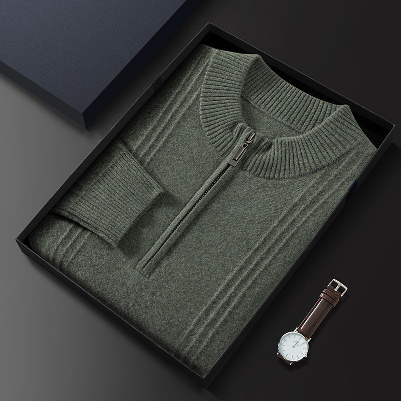 London Edit™ | Cashmere half zip