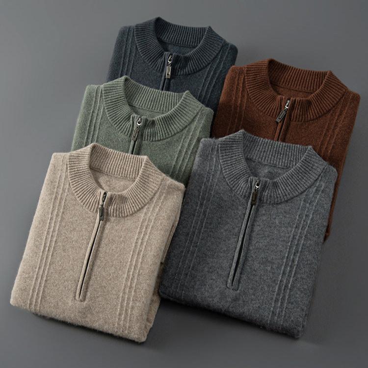 London Edit™ | Cashmere half zip