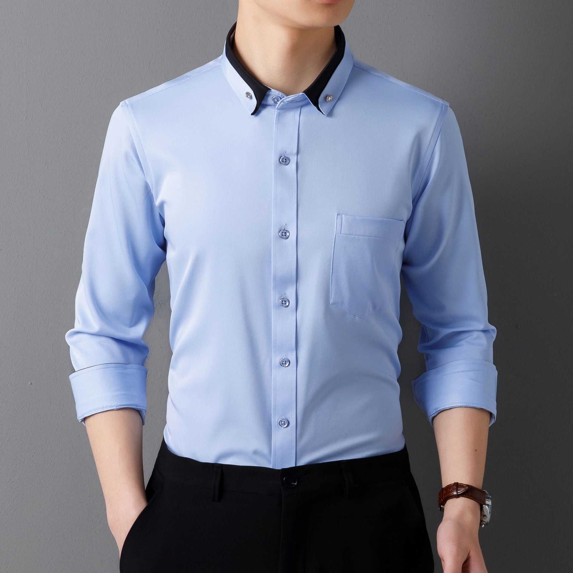 Antoine - Chemise Classique à Manches Longues