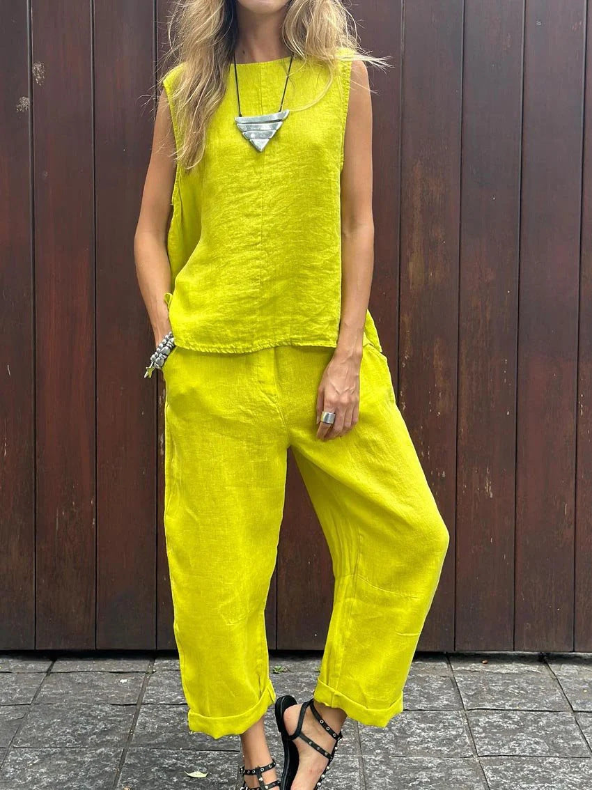 SABRINA | Ensemble d'Été Deux Pièces avec Confort Léger et Style Moderne pour Chaque Jour