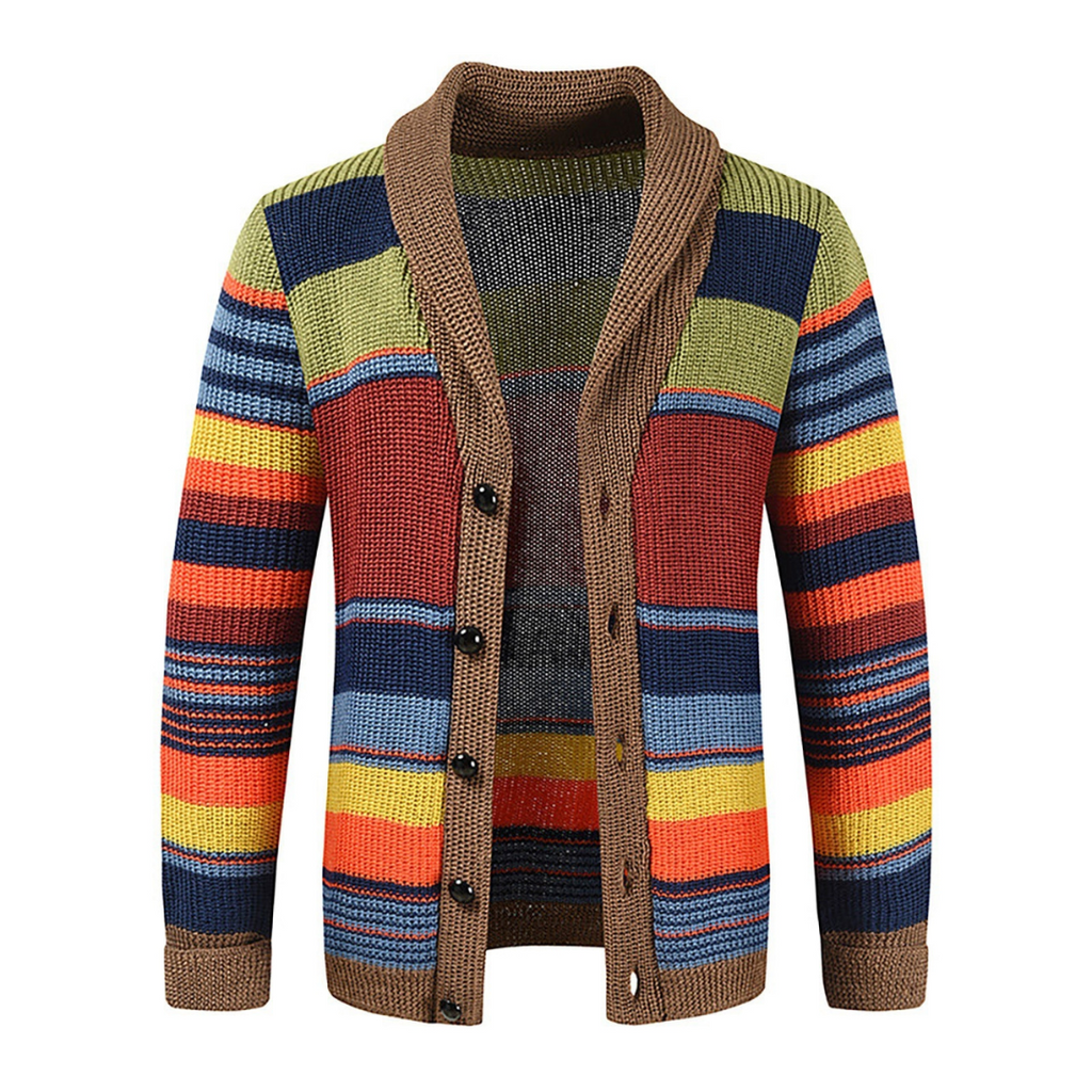 Adrian - Vibrant Knit Cardigan for Any Occasion