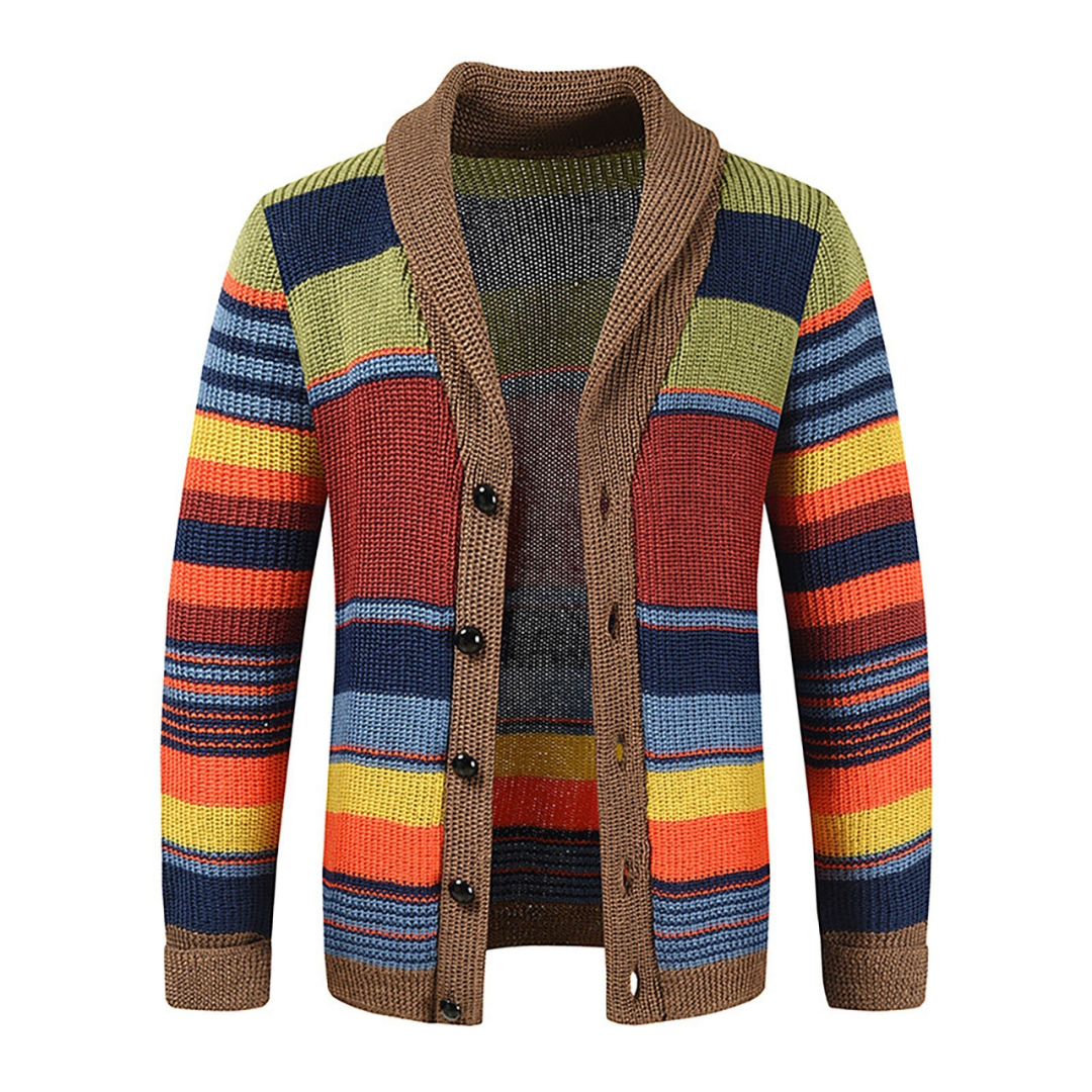 Adrian - Vibrant Knit Cardigan for Any Occasion