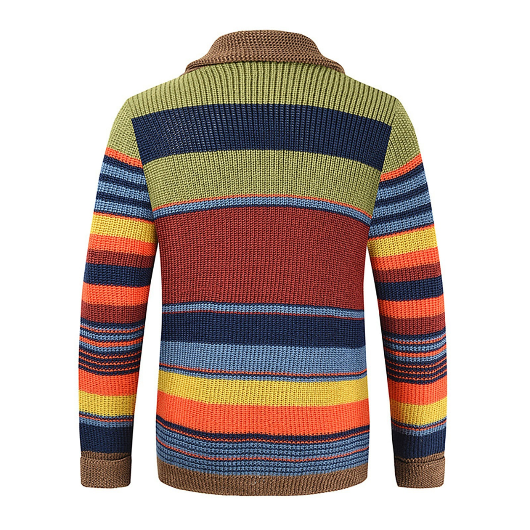 Adrian - Vibrant Knit Cardigan for Any Occasion