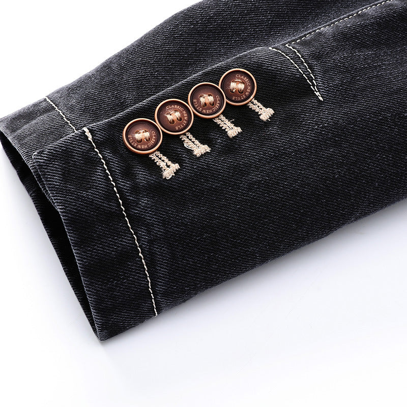 London Edit™ | Denim Blazer