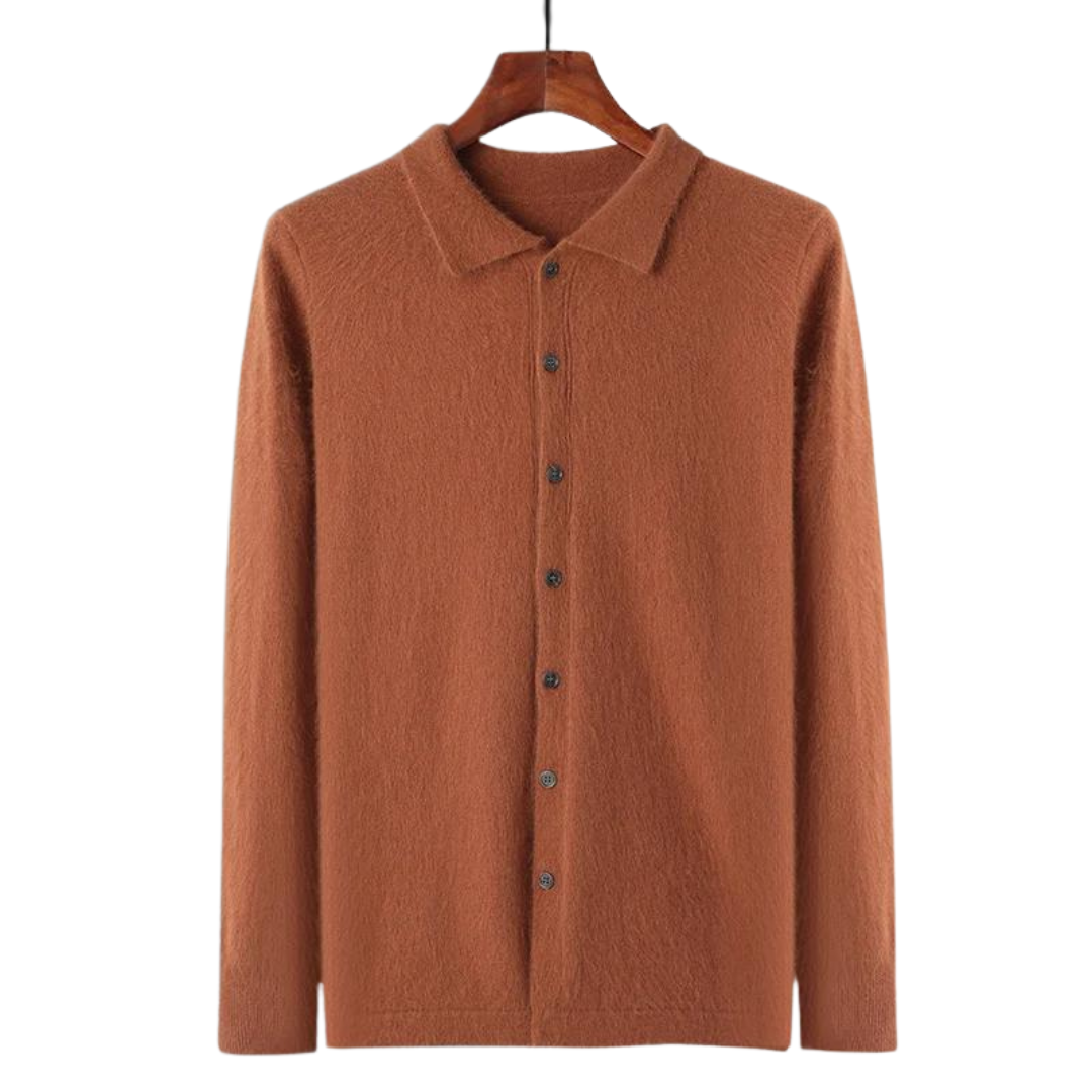 Laurent™ | POLO 100% CACHEMIRE