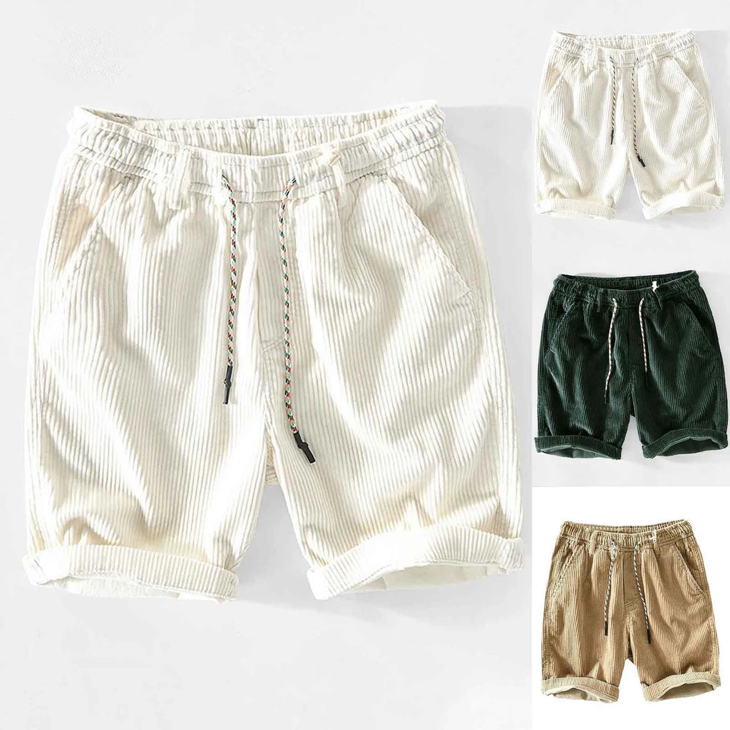 Léo | Short Estival en Velours Léger
