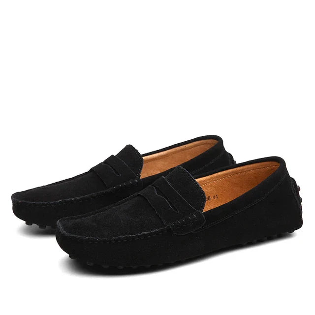 Laurent™ | Mocassins Marina en daim