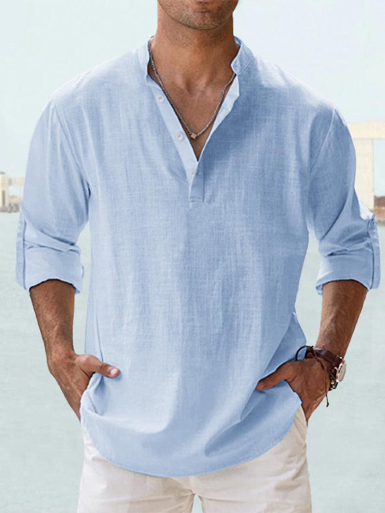 Leon - Chemise en Lin Respirante