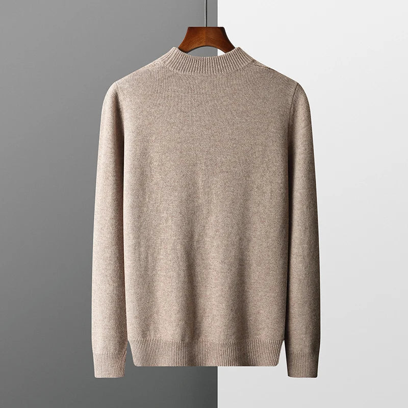 London Edit™ | Chequered 100% cashmere sweater