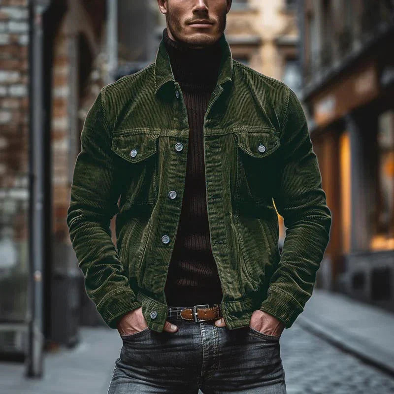 MILO - VESTE EN CORDUROY RÉTRO