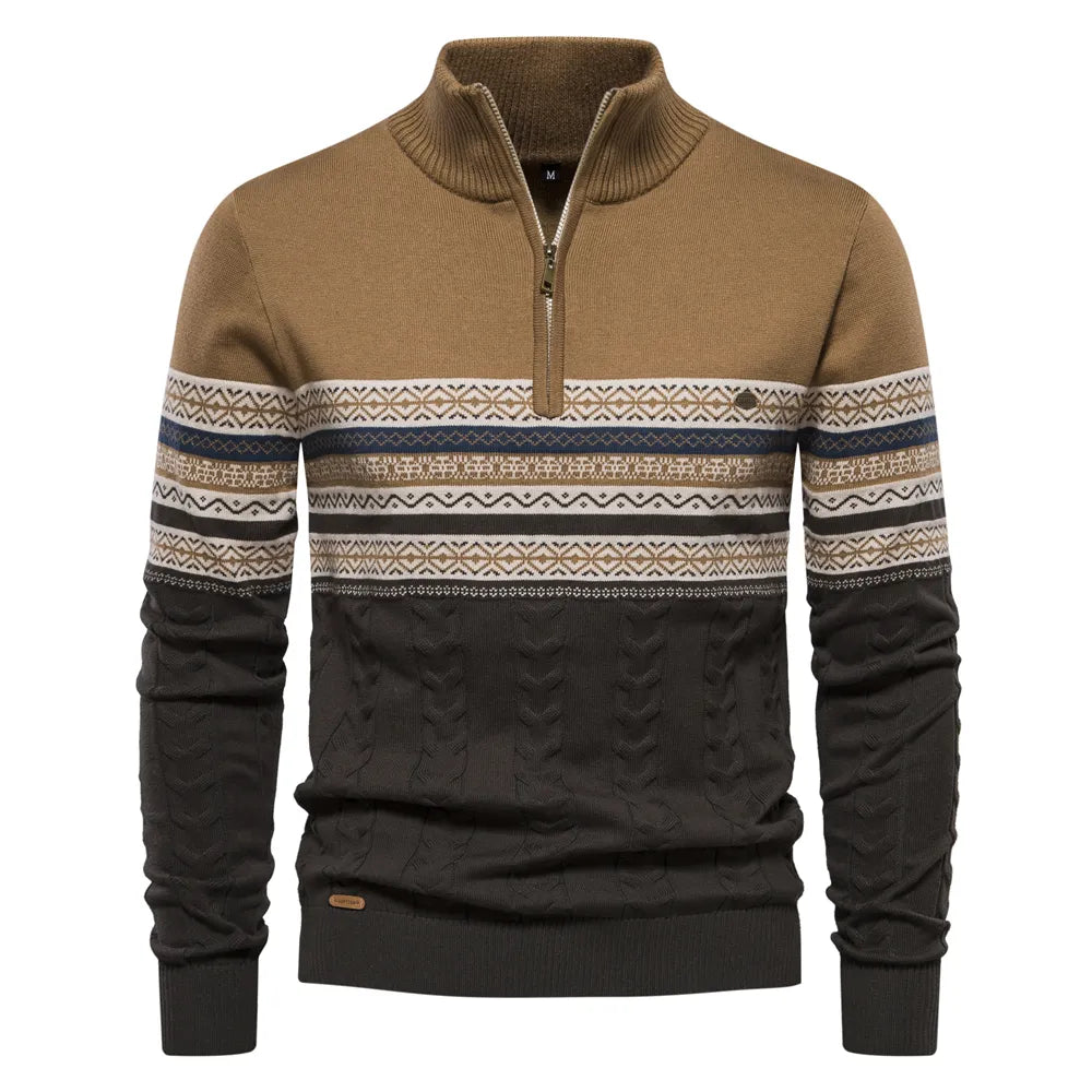 Gabriel - Pull Quarter Zip Classique