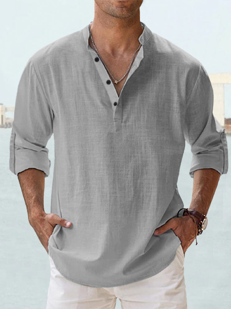 Leon - Chemise en Lin Respirante