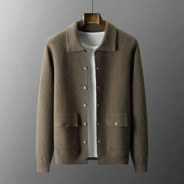 Laurent™ | VESTE 100% CACHEMIRE