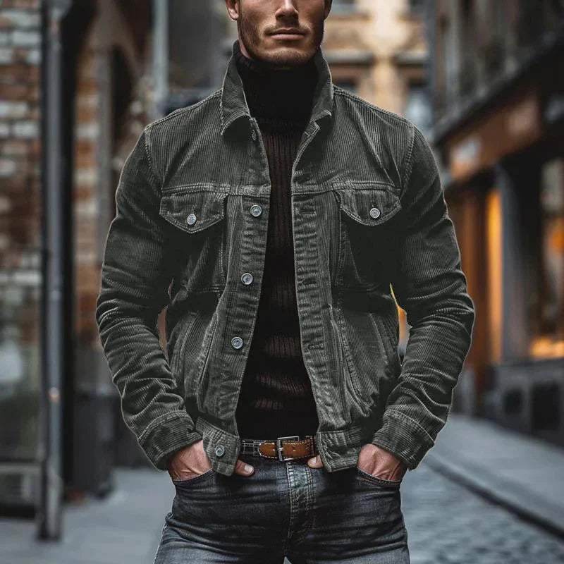 MILO - VESTE EN CORDUROY RÉTRO