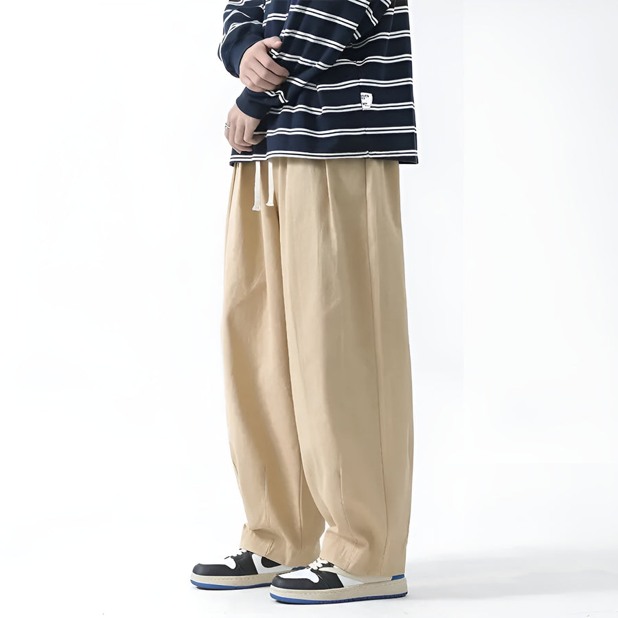 Paolino - Pantalons Élégants à Coupe Ample