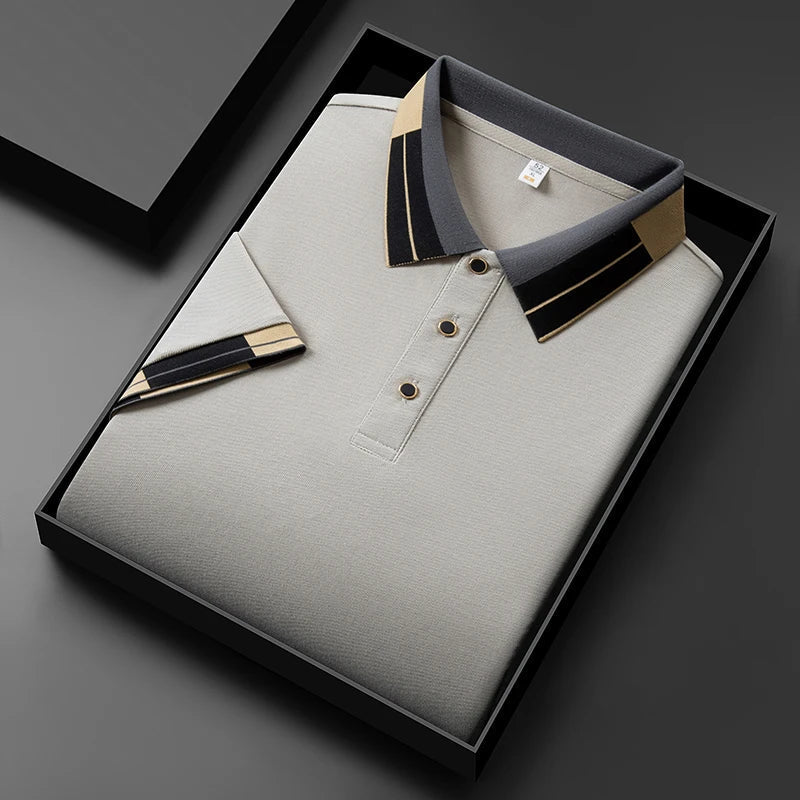 Lenoir™ | Polo avec finitions contrastantes