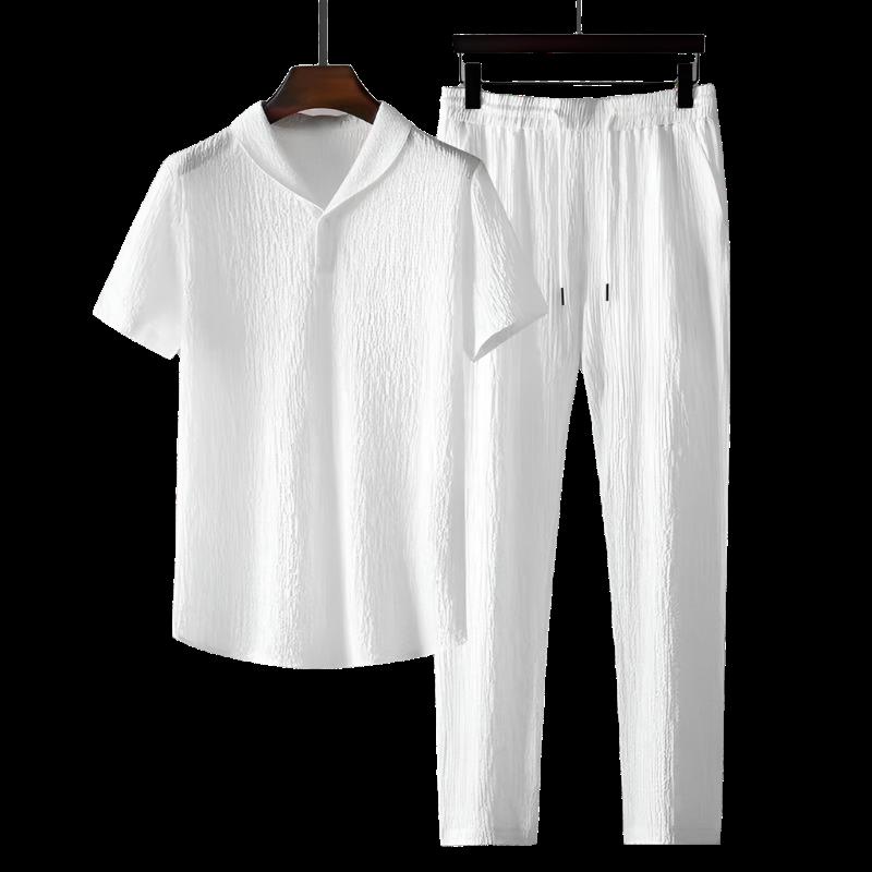 Laurent™ | Polo et pantalon en coton