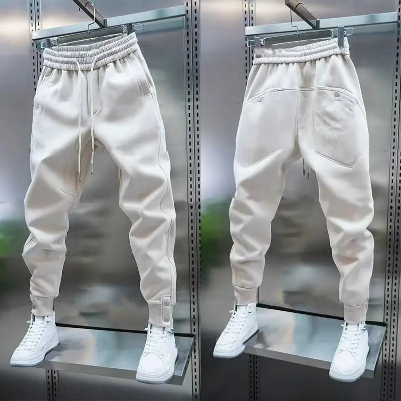 Mathis - Pantalon Décontracté Ajusté avec Poches