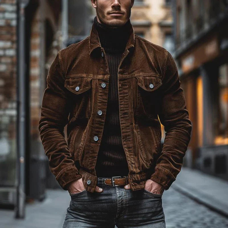 MILO - VESTE EN CORDUROY RÉTRO