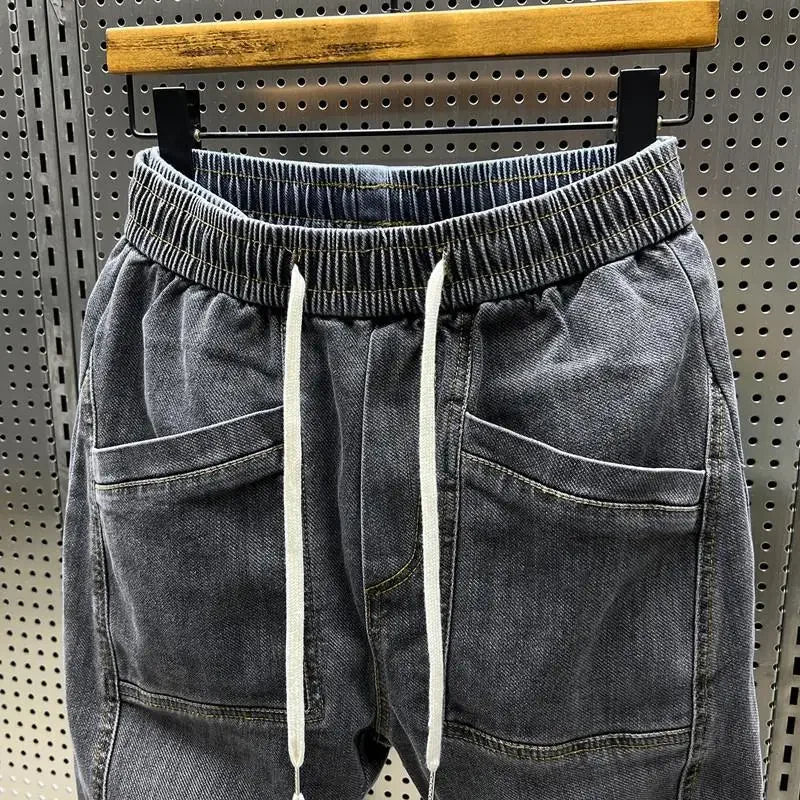 Bastien - Pantalon jogging en denim
