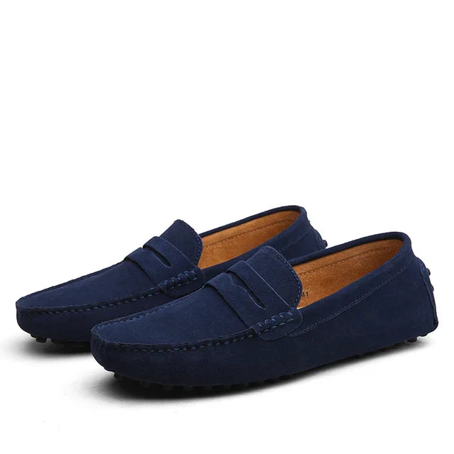 Laurent™ | Mocassins Marina en daim