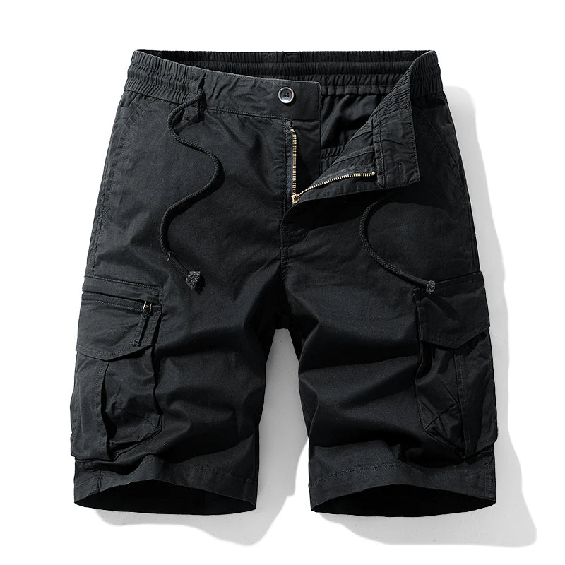 Bastien | Short Cargo Homme avec Taille Élastique