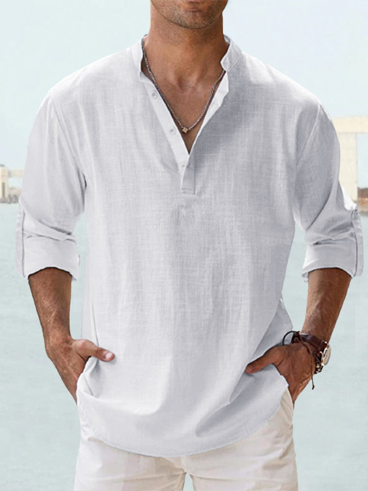 Leon - Chemise en Lin Respirante