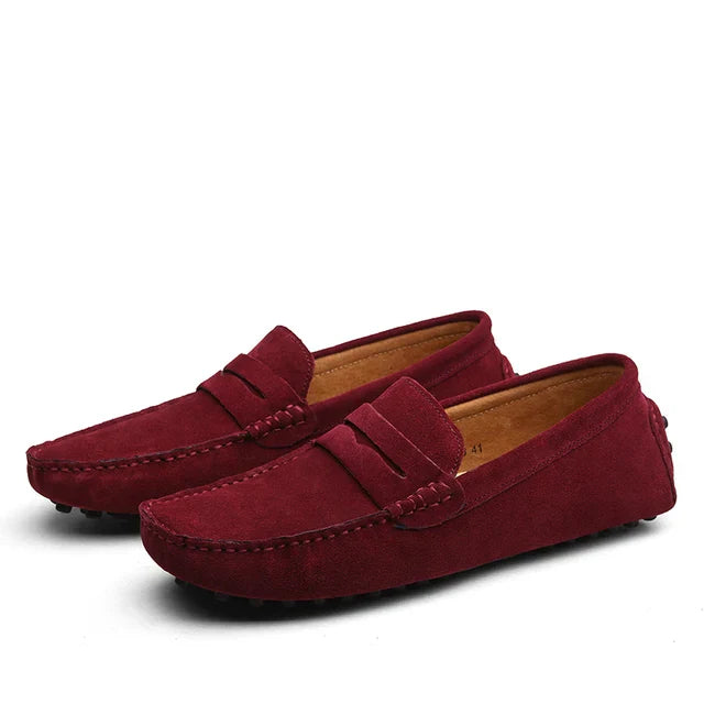 Laurent™ | Mocassins Marina en daim