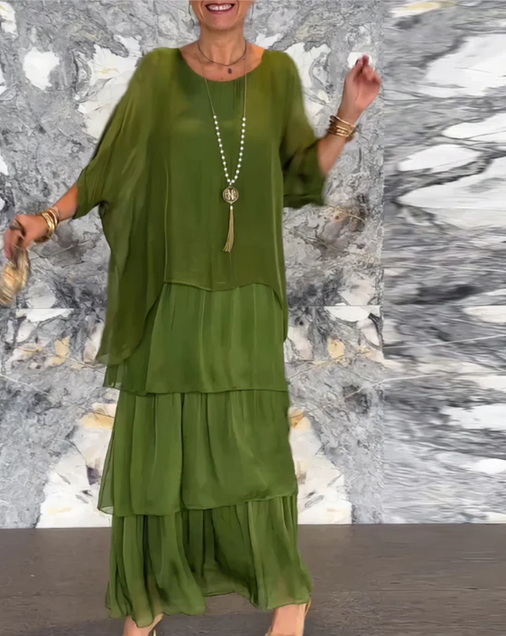 Solea™ | Robe longue et fluide avec style