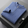 London Edit™ | Cashmere half zip sweater