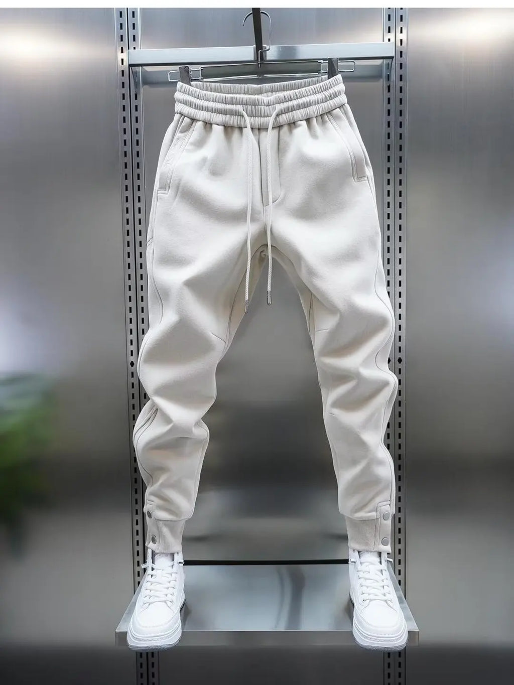 Mathis - Pantalon Décontracté Ajusté avec Poches
