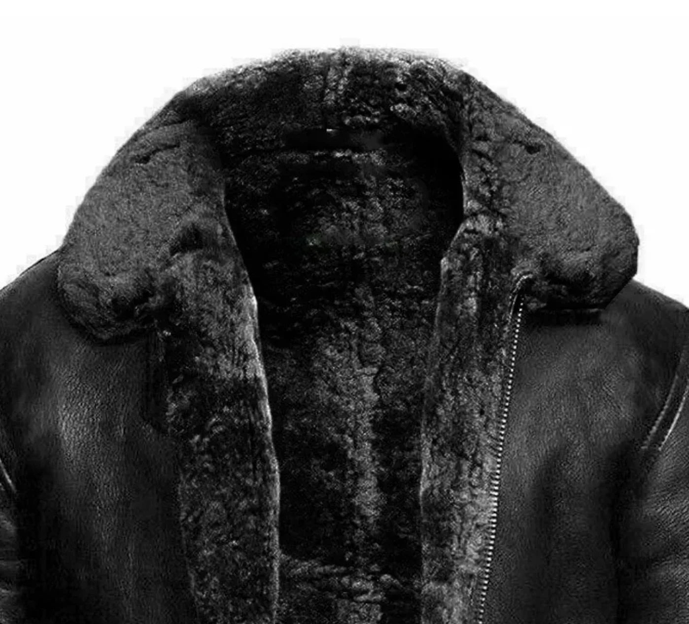 Hudson - Leather Winter Coat
