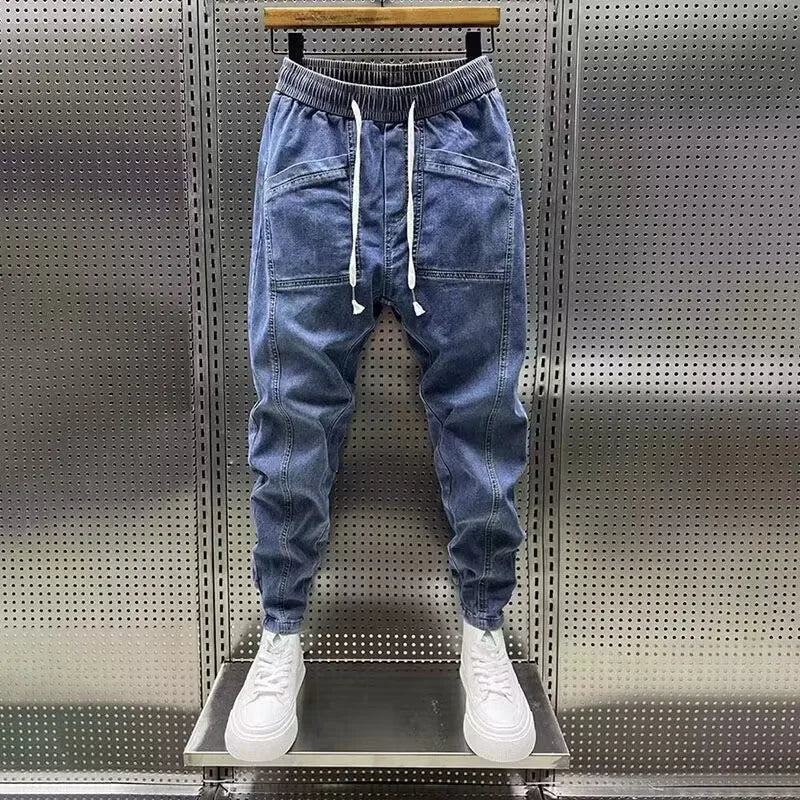 Bastien - Pantalon jogging en denim