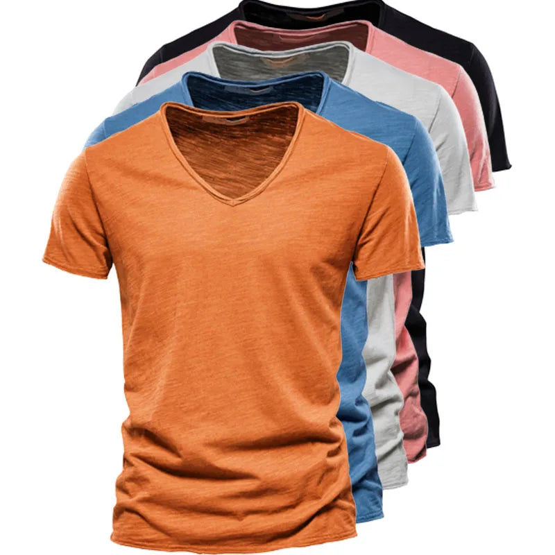 Julien | T-shirt d'été élégant 1+1 GRATUIT