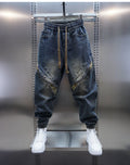 Laurent™ | Pantalon Baggy Denim avec Ceinture