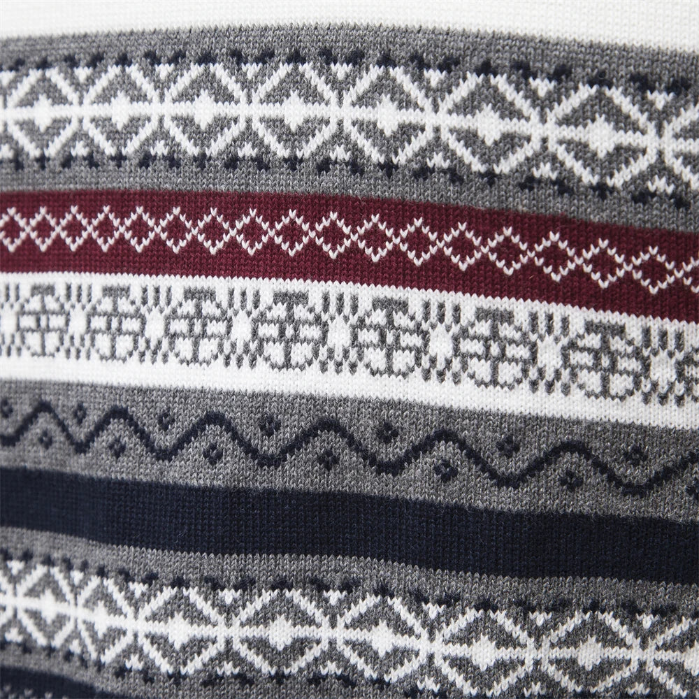 Gabriel - Pull Quarter Zip Classique