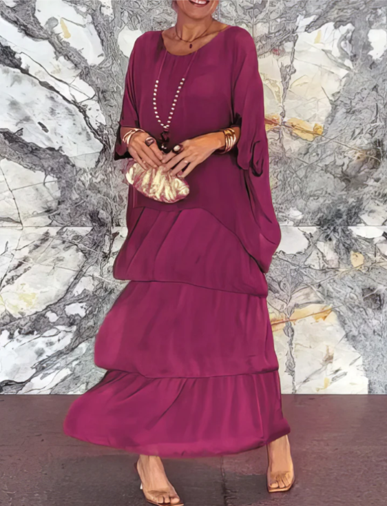 Solea™ | Robe longue et fluide avec style